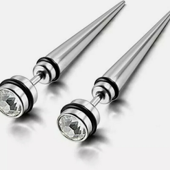 Other - Funky Stainless steel earrings Body pier…